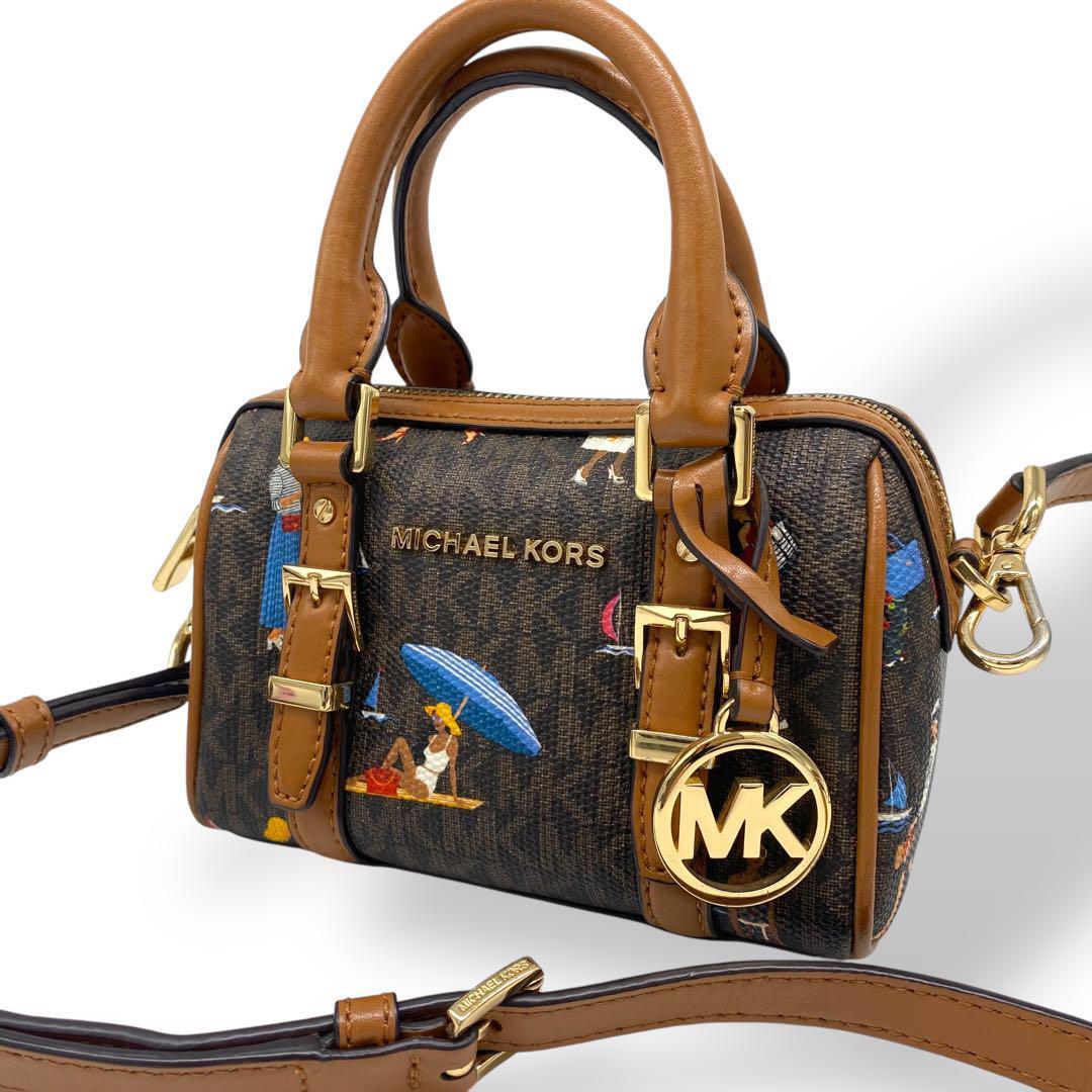 極美品 マイケルコース ミニボストンバッグ ジェットセット 極美品 マイケルコース ミニボストンバッグ ジェットセット