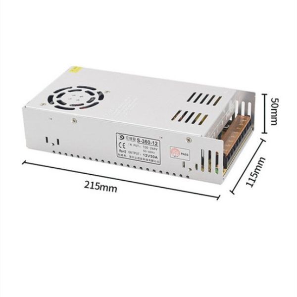 格安 AC DC コンバーター 100V→12V30A スイッチング電源 直流 格安 AC DC コンバーター 100V→12V30A スイッチング電源 直流