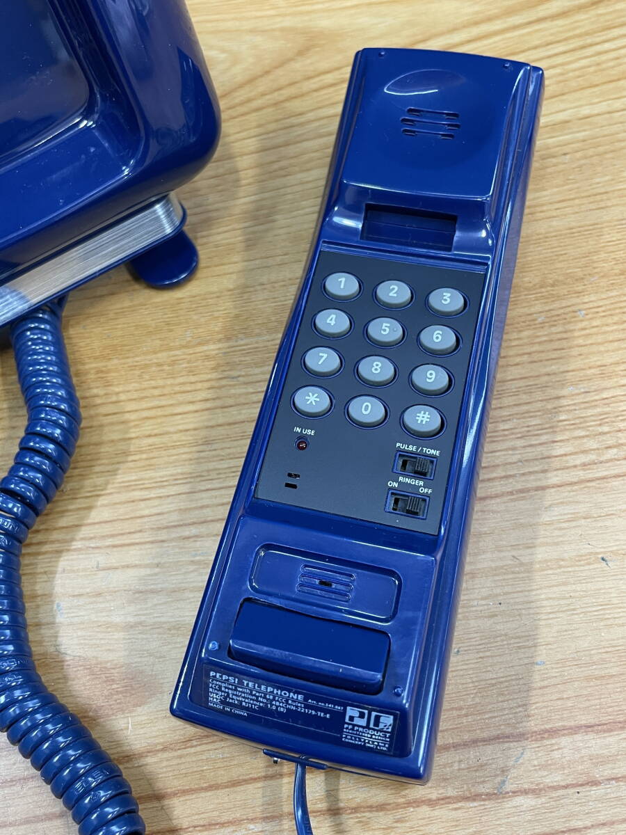 4-87/2-80 PEPSI-COLA ペプシコーラ 自動販売機型 電話機 PEPSI 4-87/2-80 PEPSI-COLA ペプシコーラ 自動販売機型 電話機 PEPSI