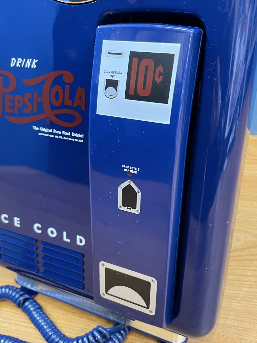 4-87/2-80 PEPSI-COLA ペプシコーラ 自動販売機型 電話機 PEPSI 4-87/2-80 PEPSI-COLA ペプシコーラ 自動販売機型 電話機 PEPSI
