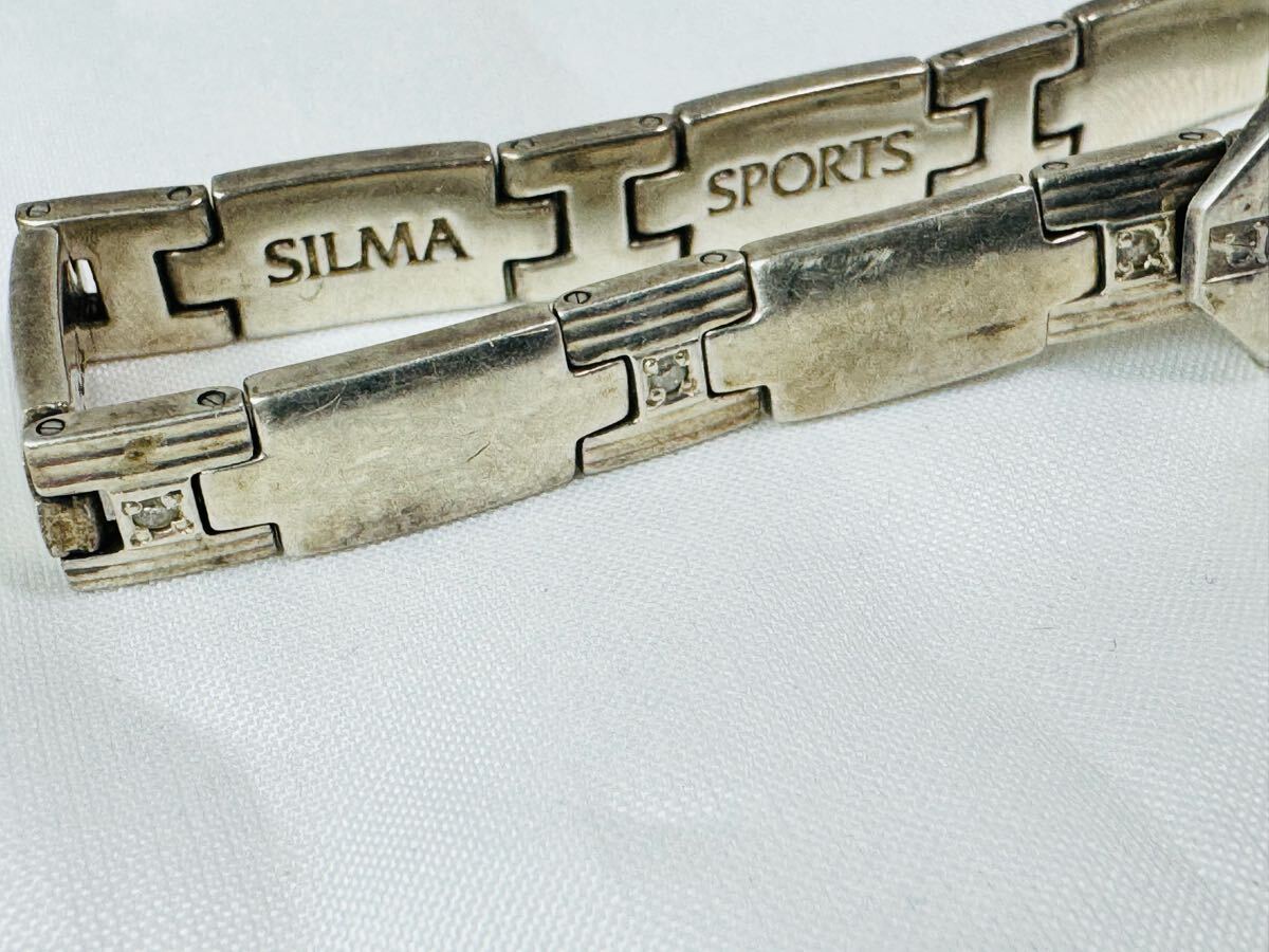 β Leda SILMA レダシルマ スポーツ ブレスレット ダイヤ8粒 0.16 β Leda SILMA レダシルマ スポーツ ブレスレット ダイヤ8粒 0.16