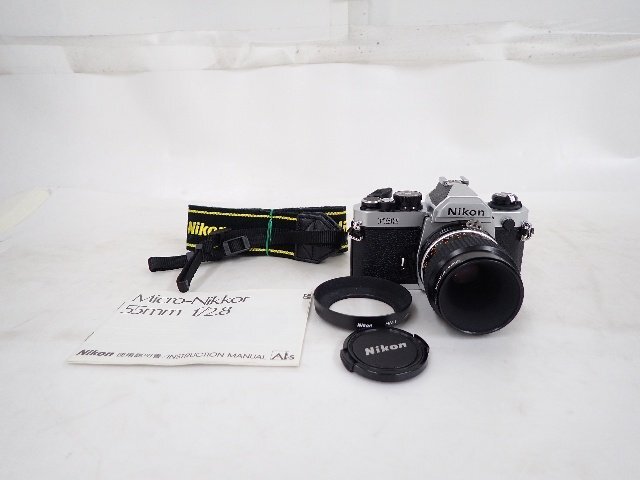 Nikon ニコン New FM2 フィルム一眼レフカメラ シルバー Micro Nikon ニコン New FM2 フィルム一眼レフカメラ シルバー Micro