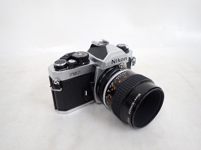 Nikon ニコン New FM2 フィルム一眼レフカメラ シルバー Micro Nikon ニコン New FM2 フィルム一眼レフカメラ シルバー Micro
