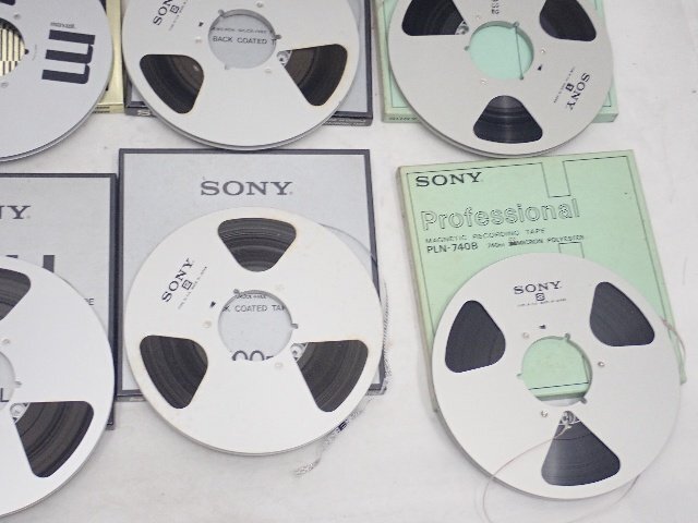 ジャンク品・未確認】maxell/SONY/TDK オープンリールテープ ジャンク品・未確認】maxell/SONY/TDK オープンリールテープ