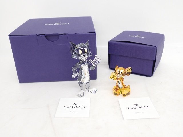 SWAROVSKI/スワロフスキー クリスタルフィギュア トムとジェリー SWAROVSKI/スワロフスキー クリスタルフィギュア トムとジェリー