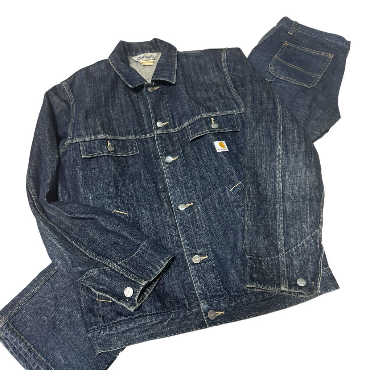 カーハート Carhartt セットアップ デニムジャケット ダブルニー カーハート Carhartt セットアップ デニムジャケット ダブルニー