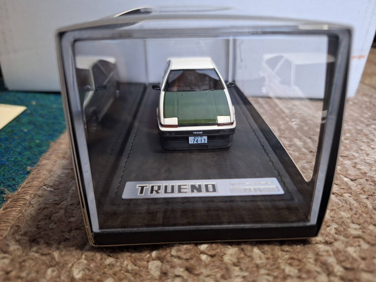 IG製 AE86 土屋圭市 ストリートバージョン2 サイン入り 1/43 IG製 AE86 土屋圭市 ストリートバージョン2 サイン入り 1/43