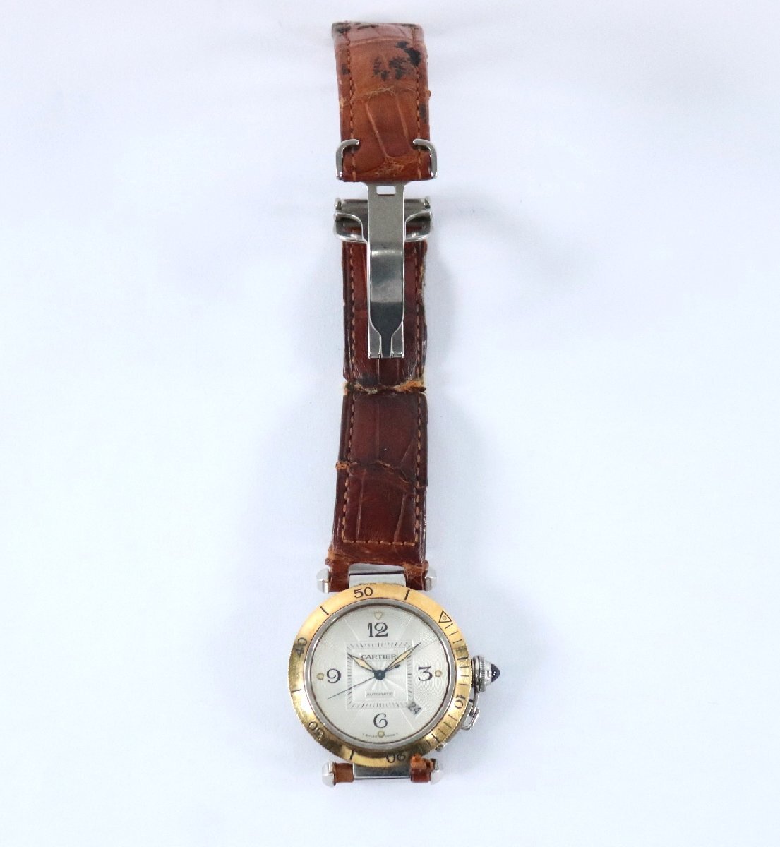 Cartier カルティエ パシャ 2378 OR 750 ACIER 自動巻き デイト Cartier カルティエ パシャ 2378 OR 750 ACIER 自動巻き デイト
