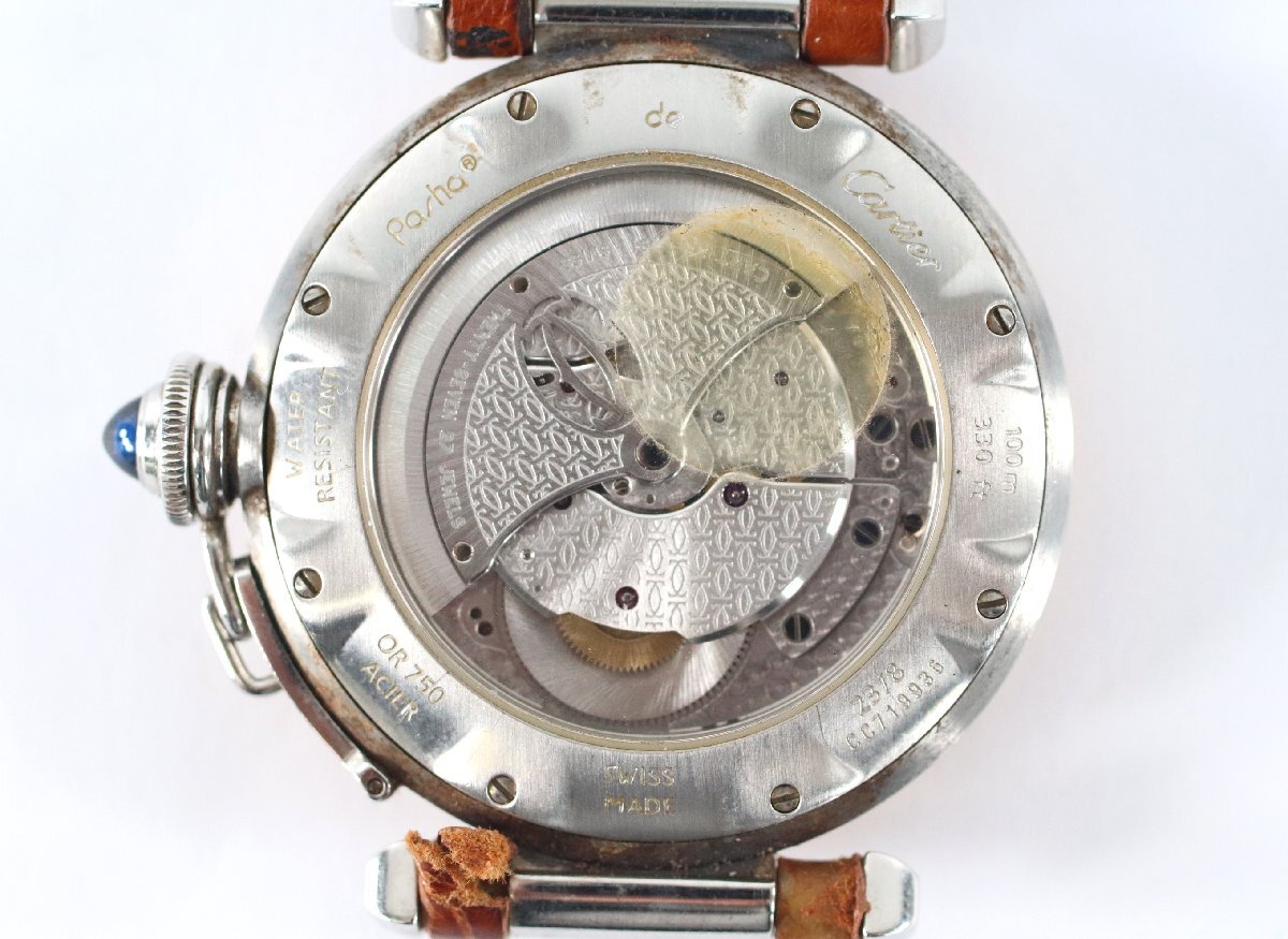 Cartier カルティエ パシャ 2378 OR 750 ACIER 自動巻き デイト Cartier カルティエ パシャ 2378 OR 750 ACIER 自動巻き デイト