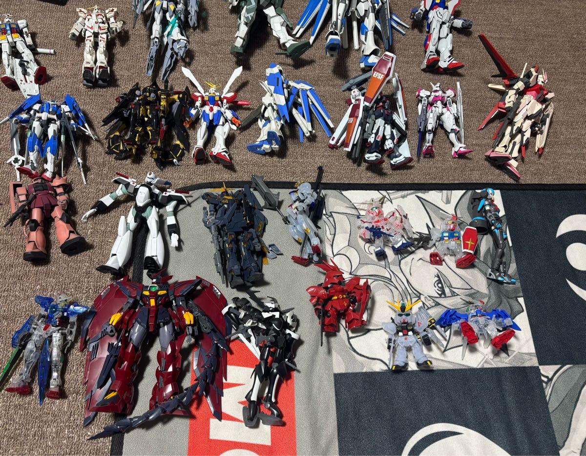 1円スタート ガンプラ 組み立て済 ジャンク MG HG RG SD まとめ 1円スタート ガンプラ 組み立て済 ジャンク MG HG RG SD まとめ