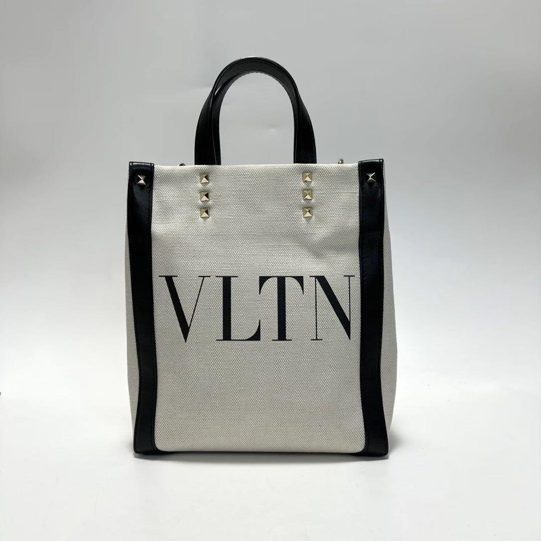 m94【極美品】ヴァレンティノ VALENTINO キャンバス レザー m94【極美品】ヴァレンティノ VALENTINO キャンバス レザー