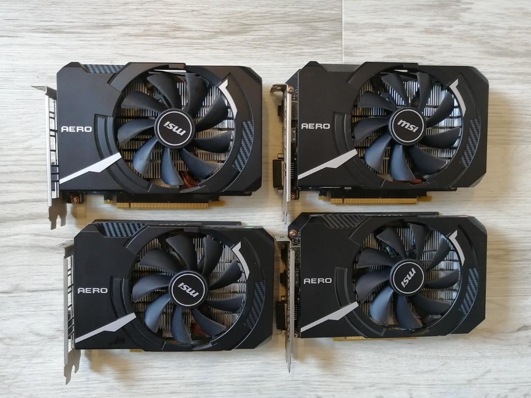 4個】MSI GeForce GTX1660SUPER AERO ITX OC｜Yahoo!フリマ（旧