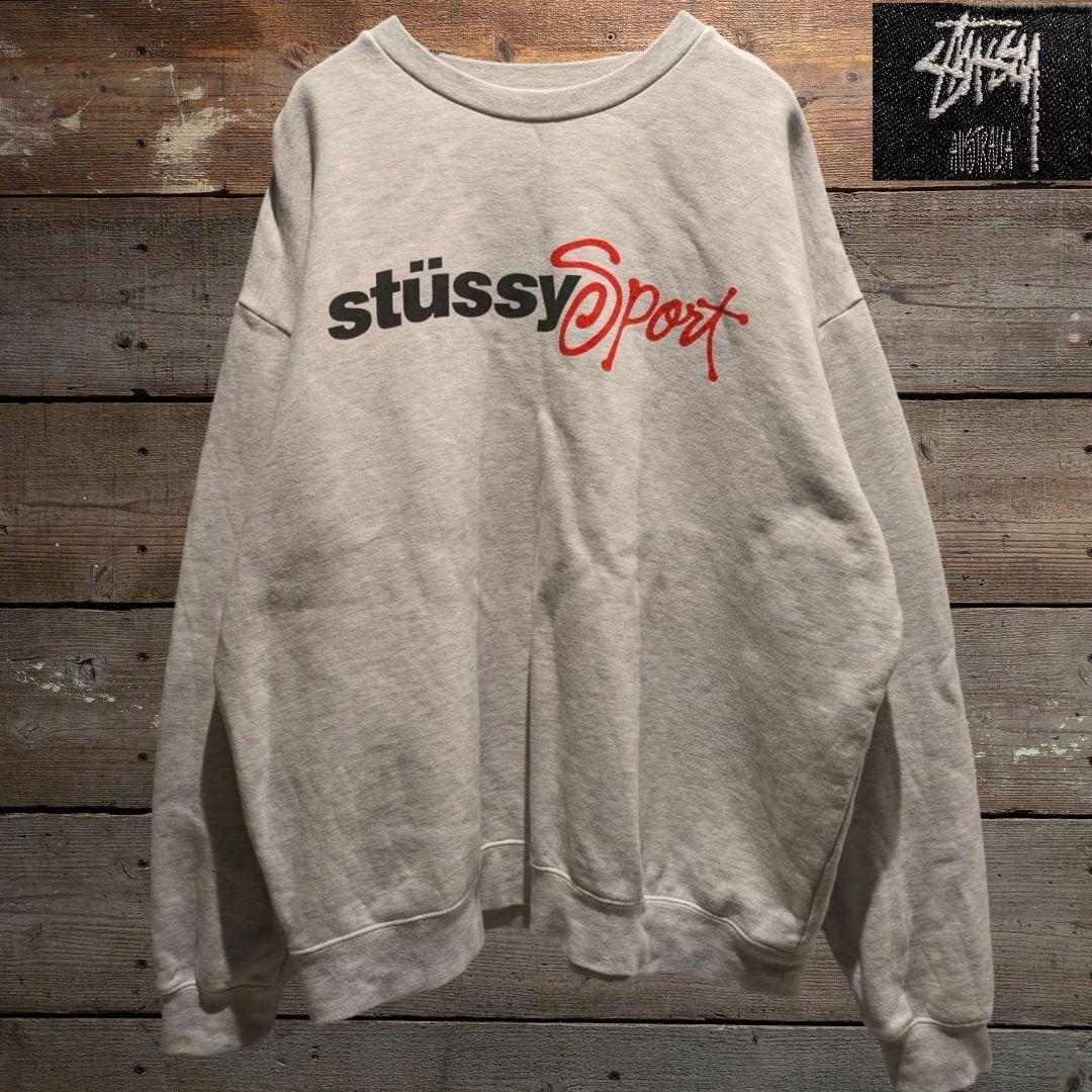 オーストラリア限定 stussy sport 肉厚 スウェット オーバー オーストラリア限定 stussy sport 肉厚 スウェット オーバー