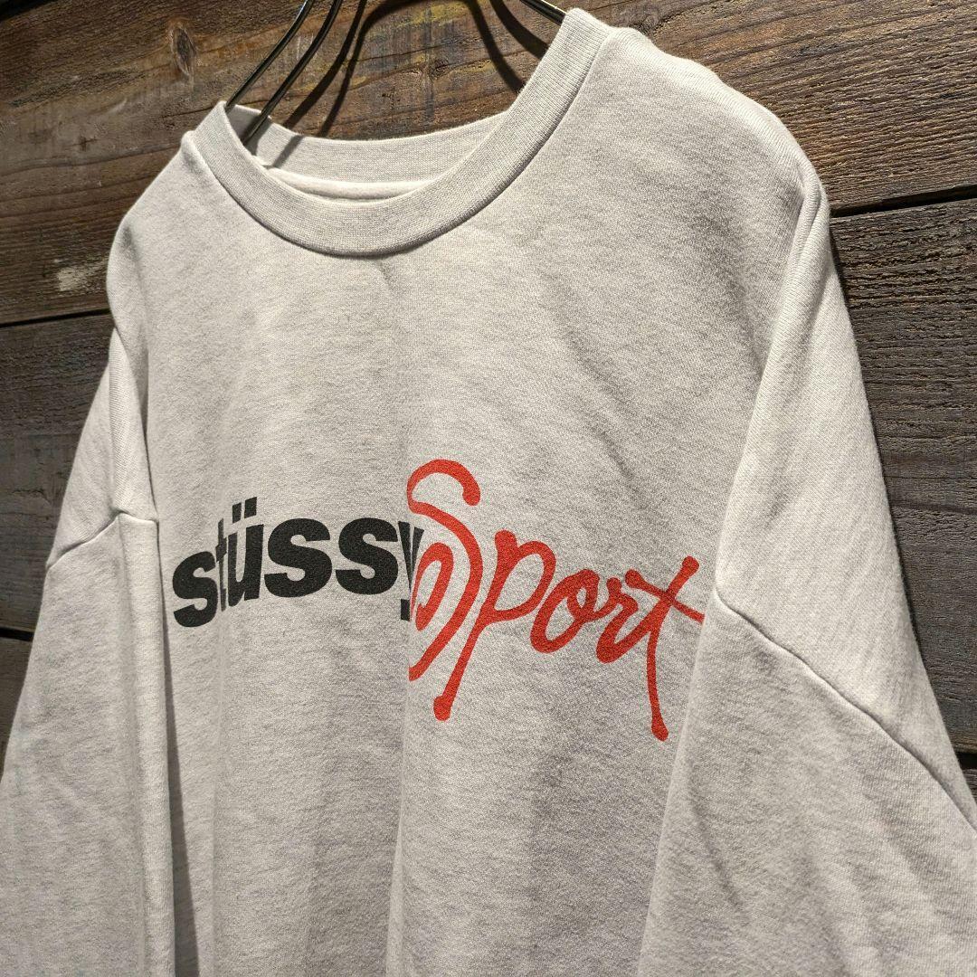 オーストラリア限定 stussy sport 肉厚 スウェット オーバー オーストラリア限定 stussy sport 肉厚 スウェット オーバー