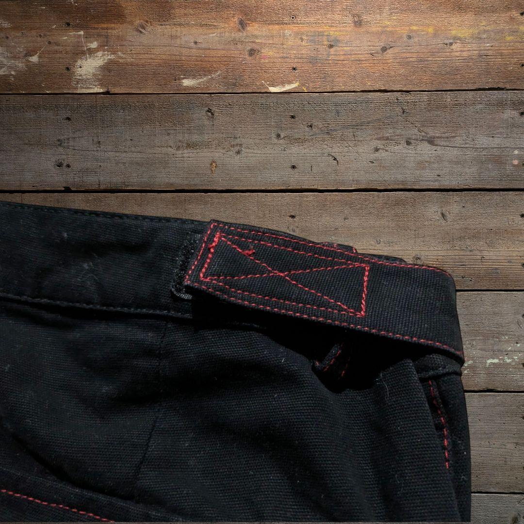 正規品 限定 MINUS TWO Y2K ワイド カーゴパンツ デビル刺繍 黒 正規品 限定 MINUS TWO Y2K ワイド カーゴパンツ デビル刺繍 黒