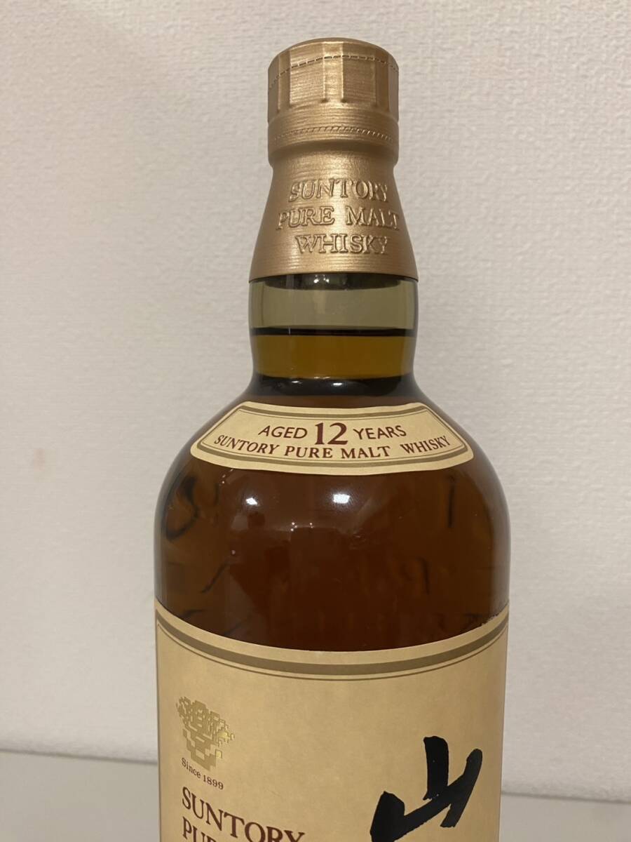 未開栓 山崎 SUNTORY PURE MALT 12年 サントリー ウイスキー 未開栓 山崎 SUNTORY PURE MALT 12年 サントリー ウイスキー