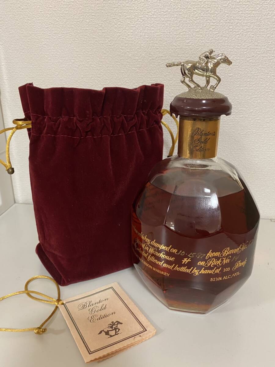 未開栓 Blanton's gold edition ウイスキー ブラントン ゴールド 未開栓 Blanton's gold edition ウイスキー ブラントン ゴールド