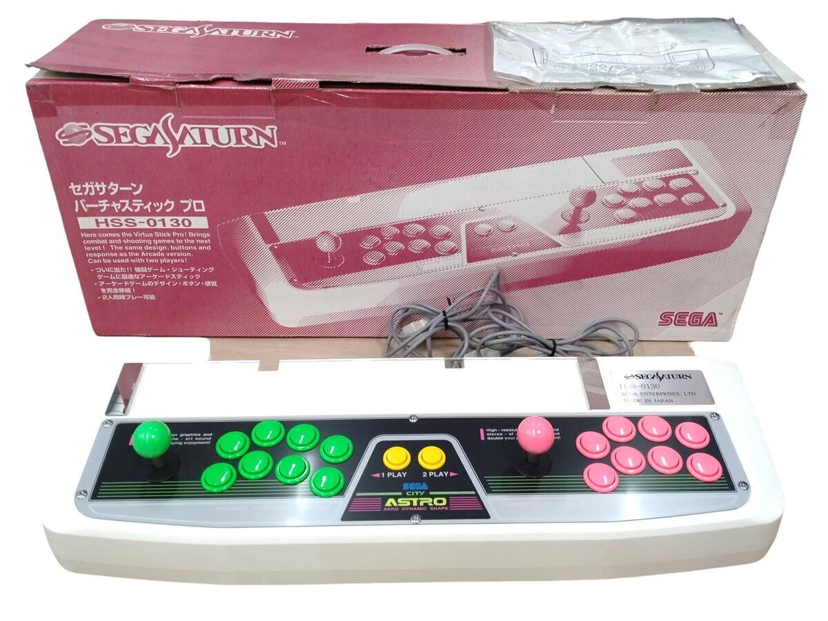 ◎SEGA セガサターン バーチャスティックプロ ゲーム機 HSS-0130 ◎SEGA セガサターン バーチャスティックプロ ゲーム機 HSS-0130