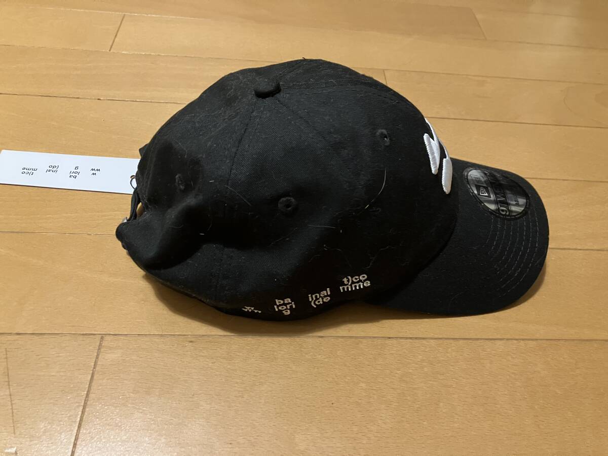 未使用タグ付き Bal BAL NEW ERA 9TWENTY b LOGO CAP BLACK 未使用タグ付き Bal BAL NEW ERA 9TWENTY b LOGO CAP BLACK