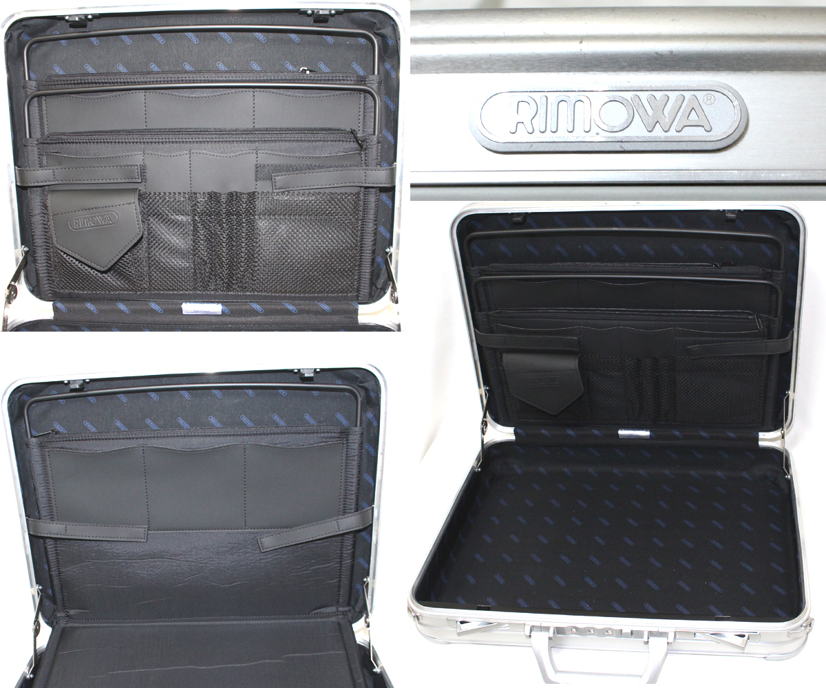 RIMOWA リモワ Attache アタッシェ アルミニウム 2way RIMOWA リモワ Attache アタッシェ アルミニウム 2way