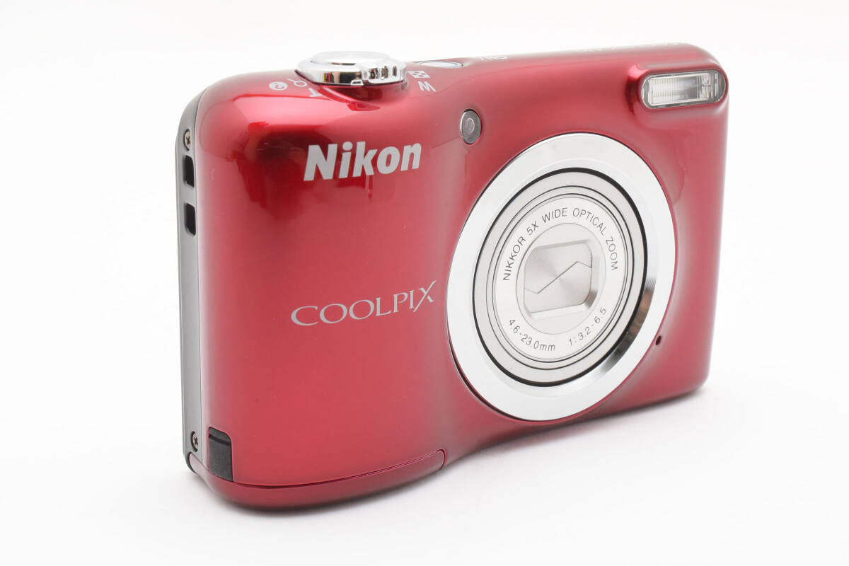 ☆極上品☆ニコン Nikon COOLPIX A10 レッド 箱付き☆コンパクト ☆極上品☆ニコン Nikon COOLPIX A10 レッド 箱付き☆コンパクト