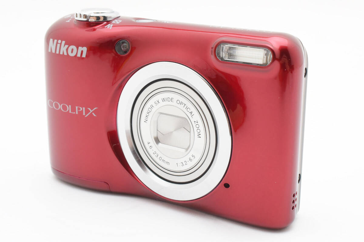 ☆極上品☆ニコン Nikon COOLPIX A10 レッド 箱付き☆コンパクト ☆極上品☆ニコン Nikon COOLPIX A10 レッド 箱付き☆コンパクト