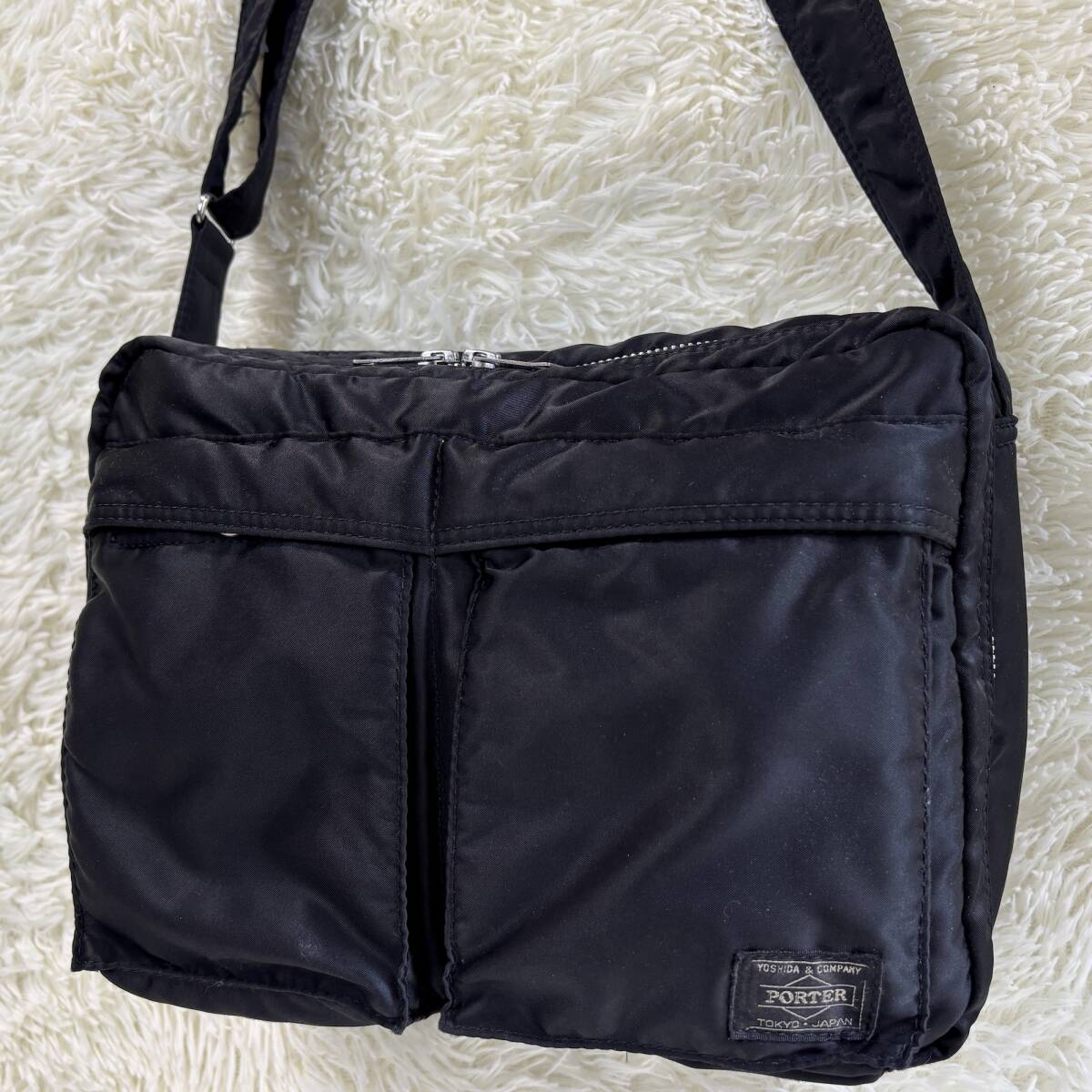 希少◎ PORTER TANKER 2層 ショルダーバッグ クロスボディ 希少◎ PORTER TANKER 2層 ショルダーバッグ クロスボディ