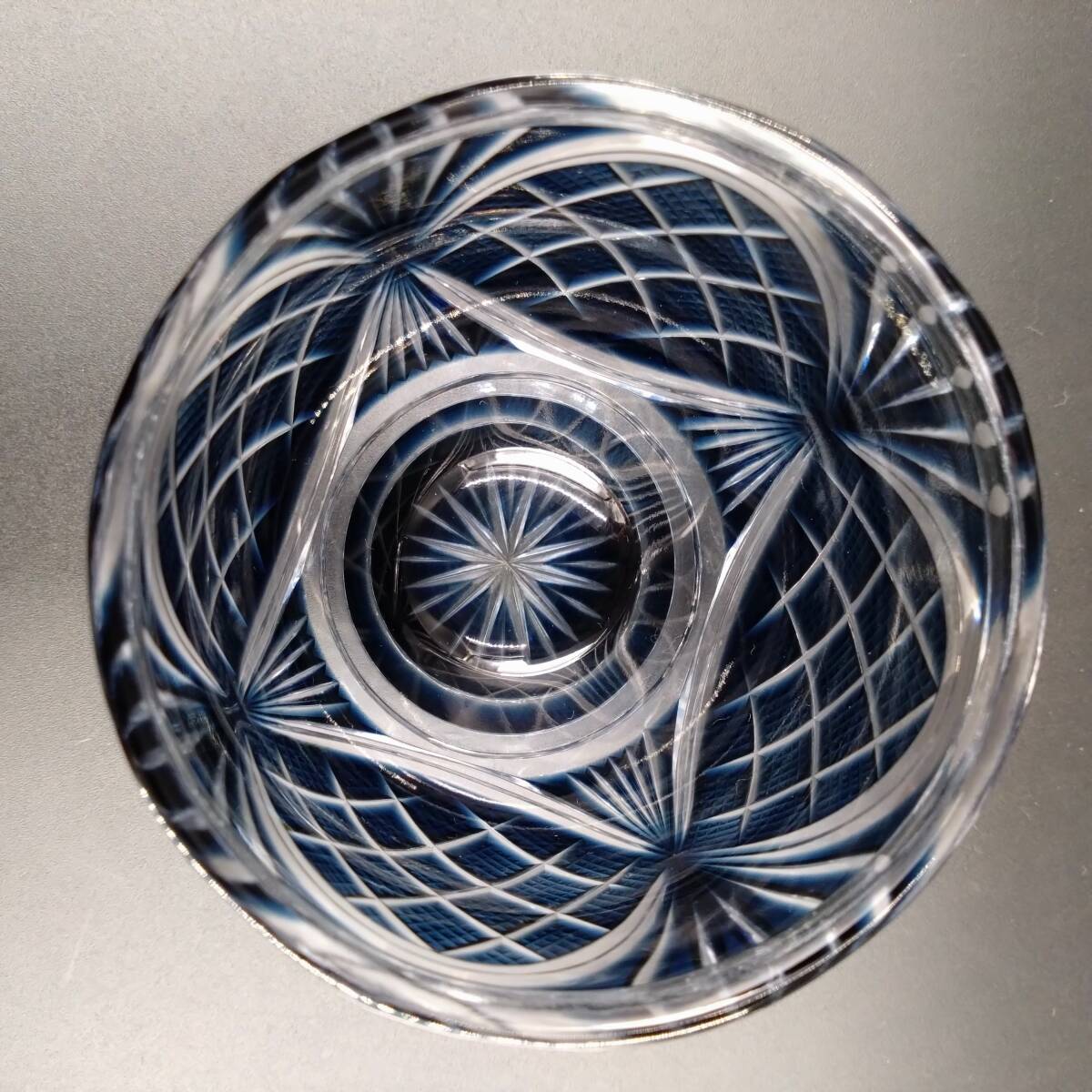 5756【未使用品】復元 島津 薩摩切子 小付鉢 色被せガラス 尚古 5756【未使用品】復元 島津 薩摩切子 小付鉢 色被せガラス 尚古