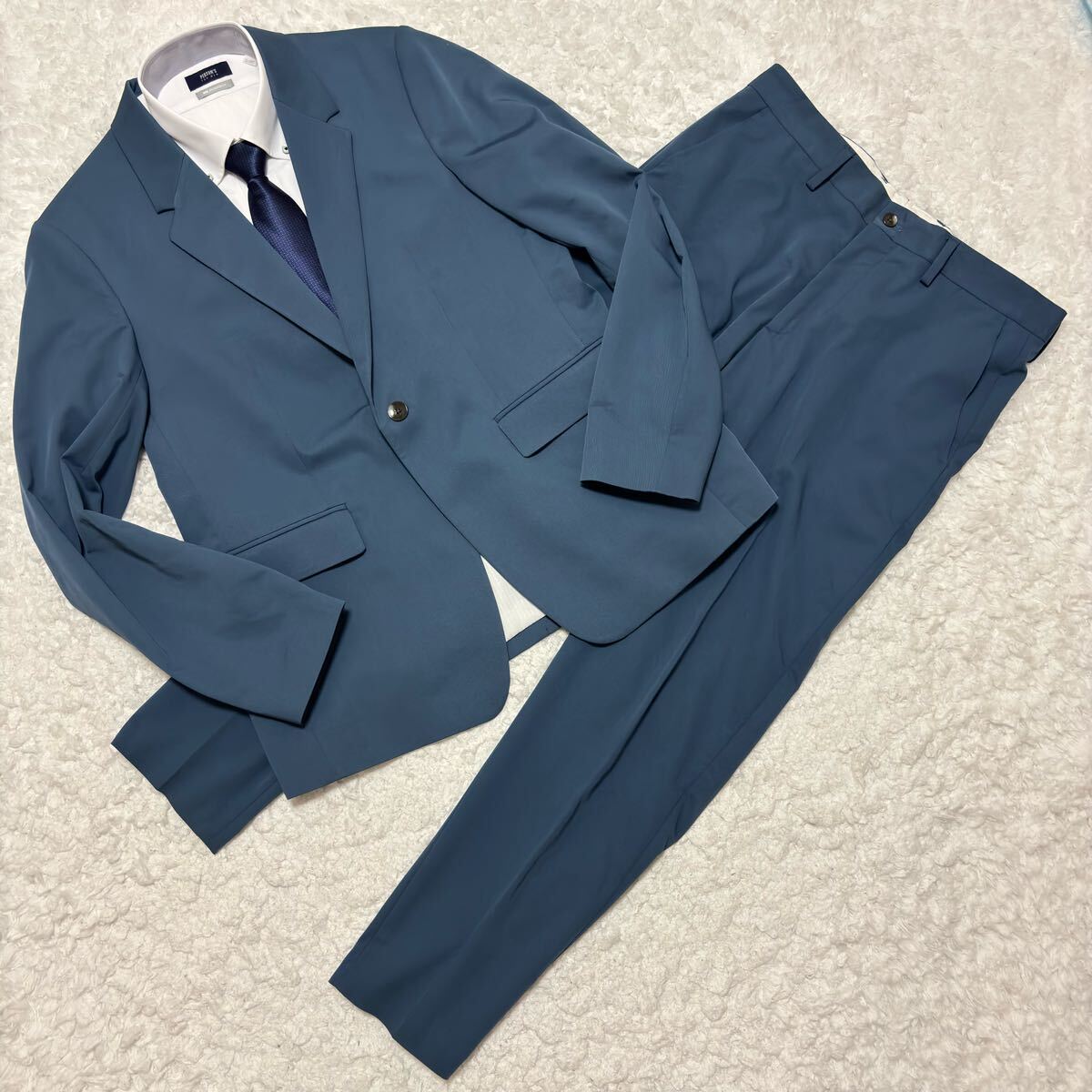 美品 ZARA セットアップ ネイビー L相当 定番デザイン | Shop at