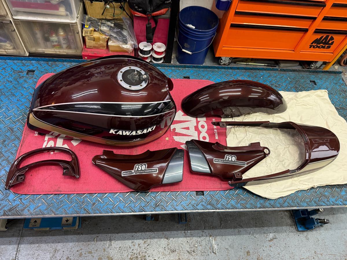 1円売り切り!ゼファー750 ZR750C 純正 外装セット 中古美品 1円売り切り!ゼファー750 ZR750C 純正 外装セット 中古美品