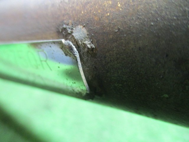 RN7 RN9 ストリーム 柿本改 GTbox 06&S 社外マフラー リアピース 出口約80Φ JASMA 03S12284 (ジャンク)