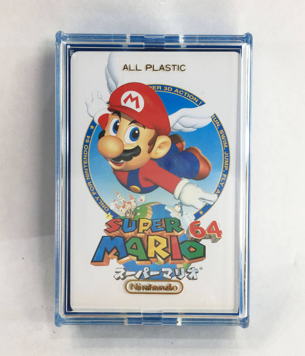 未使用☆Nintendo/任天堂☆スーパーマリオ64☆トランプ☆マリオ 未使用☆Nintendo/任天堂☆スーパーマリオ64☆トランプ☆マリオ