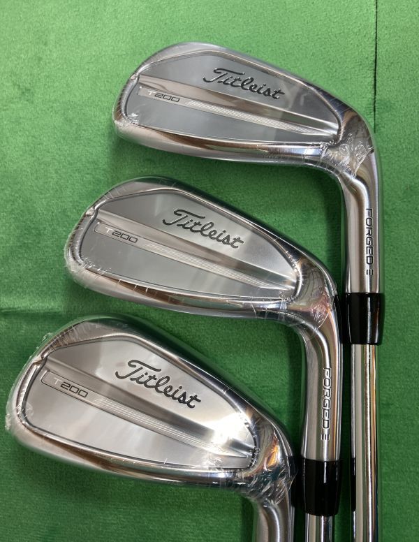 新品】タイトリスト 2023 T200 アイアン #5~PW (6本セット) NS 新品】タイトリスト 2023 T200 アイアン #5~PW (6本セット) NS