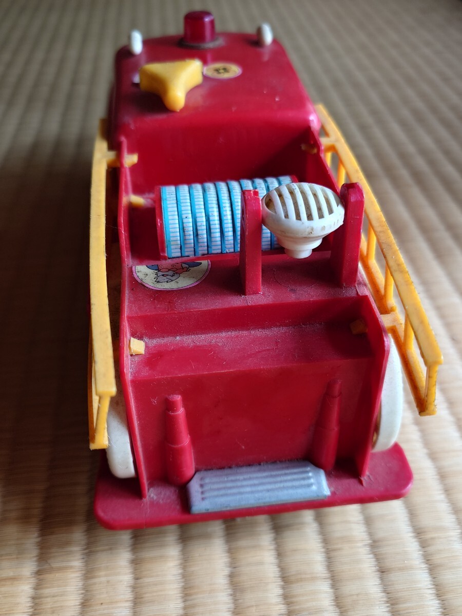 野村トーイ ブリキ おもちゃ 昭和レトロ 消防車 当時物(自動車 野村トーイ ブリキ おもちゃ 昭和レトロ 消防車 当時物(自動車
