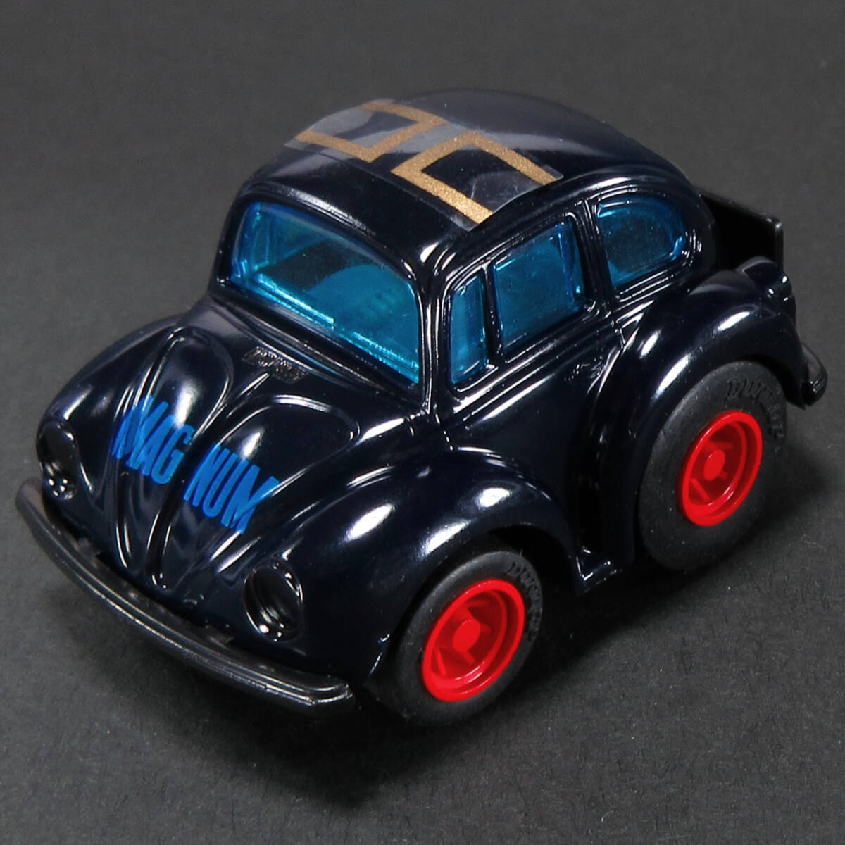 日本製 チョロQ A-48 VW-1200LS ゼロヨンQ太 マグナム号 黒 青 日本製 チョロQ A-48 VW-1200LS ゼロヨンQ太 マグナム号 黒 青