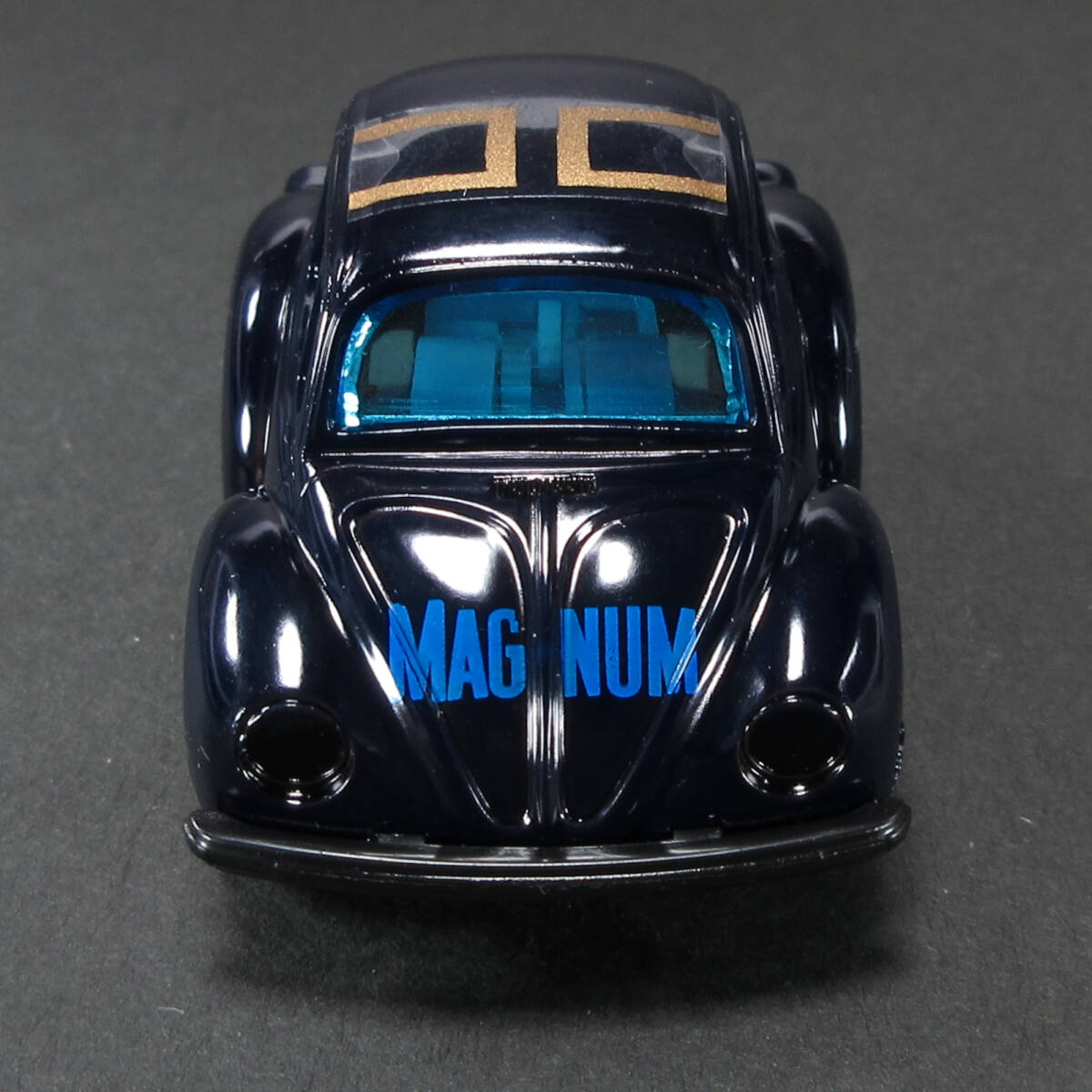 日本製 チョロQ A-48 VW-1200LS ゼロヨンQ太 マグナム号 黒 青 日本製 チョロQ A-48 VW-1200LS ゼロヨンQ太 マグナム号 黒 青