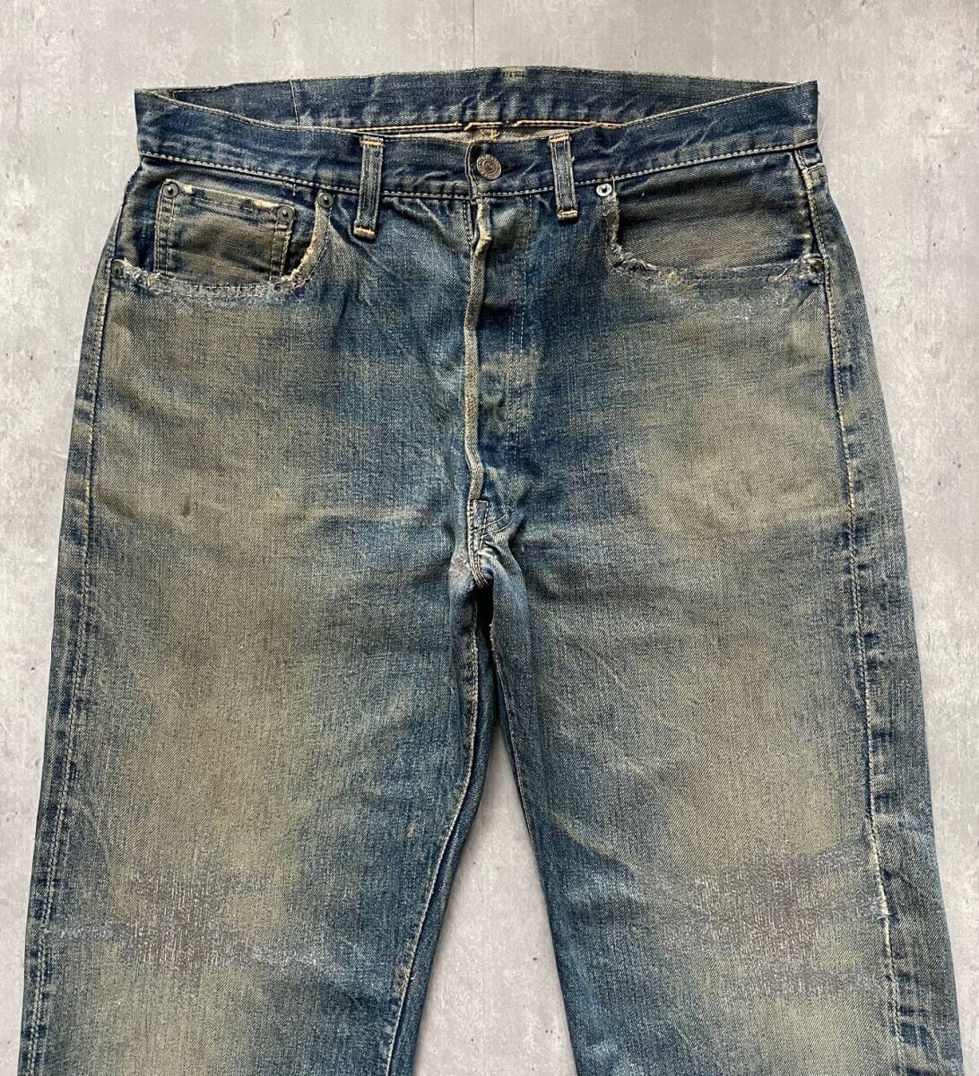 50S LEVIS リーバイス501XXギャラ入り紙パッチ 裾ユニオン 50S LEVIS リーバイス501XXギャラ入り紙パッチ 裾ユニオン