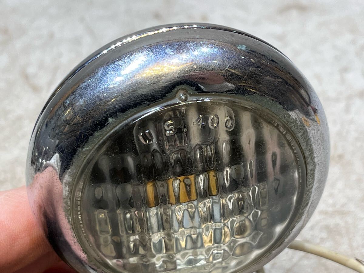 ③ NOS 50'S US PIONEER ビンテージ ミニ ライト ハーレー ナックル パン ショベル アイアン トライアンフ インディアン チョッパー 純正 K