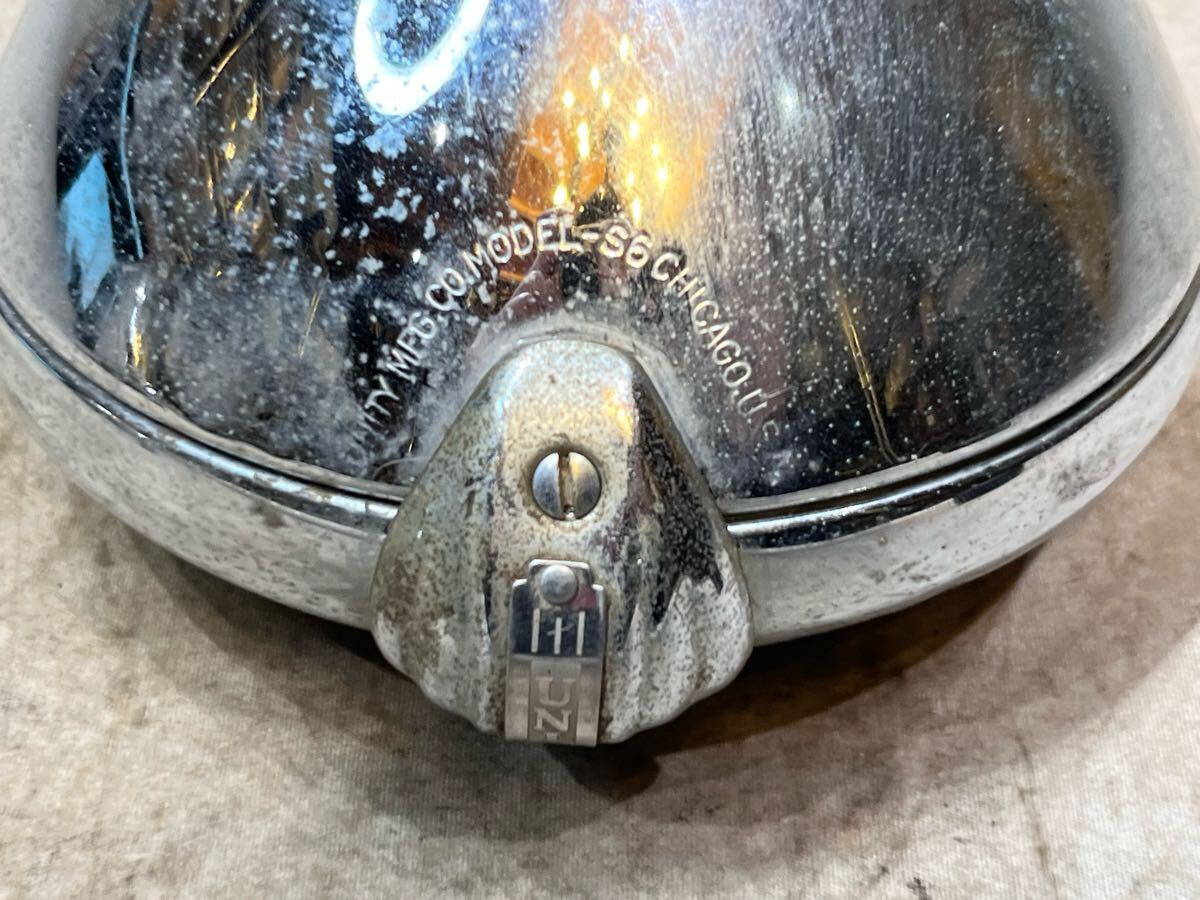 ② UNITY S6 5-3/4 Vintage свет Uni ti Harley Knuckle хлеб экскаватор железный спорт Star индеец chopper оригинальный