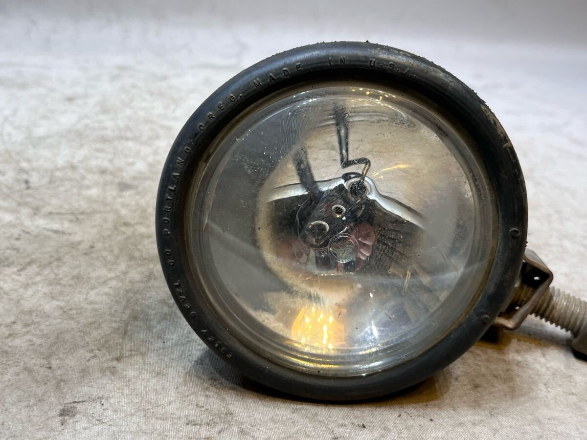 ⑤ 60'S ESLEY DEVEL 4.5 дюймовый Vintage трактор свет Harley Knuckle хлеб экскаватор спорт Star гид chopper оригинальный