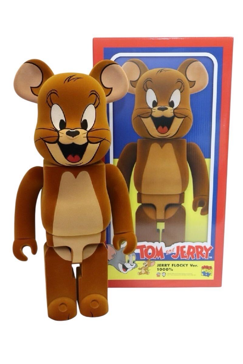 美品】BE@RBRICK ベアブリックトムとジェリー JERRY FLOCKY Ver 美品】BE@RBRICK ベアブリックトムとジェリー JERRY FLOCKY Ver