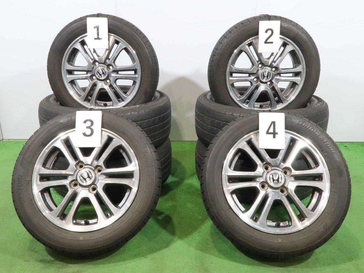 4本 ホンダ N-BOX 純正 14インチ ホイール 4.5J +40 4H PCD100 4本 ホンダ N-BOX 純正 14インチ ホイール 4.5J +40 4H PCD100