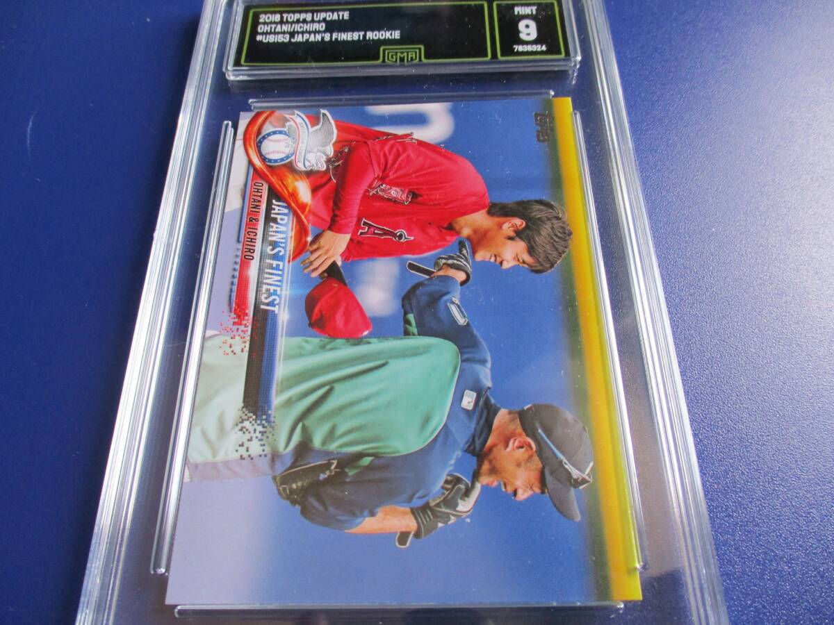 2018 TOPPS UPDATE US 153 イチロー ＆ 大谷翔平 ルーキーカード