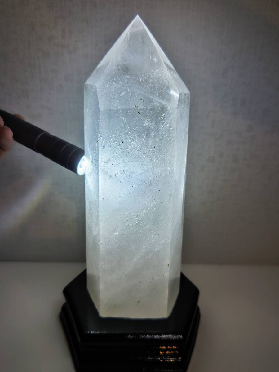 六角柱】 2 6kg 水晶 クォーツ 原石 鑑賞石 自然石 天然石 鉱石