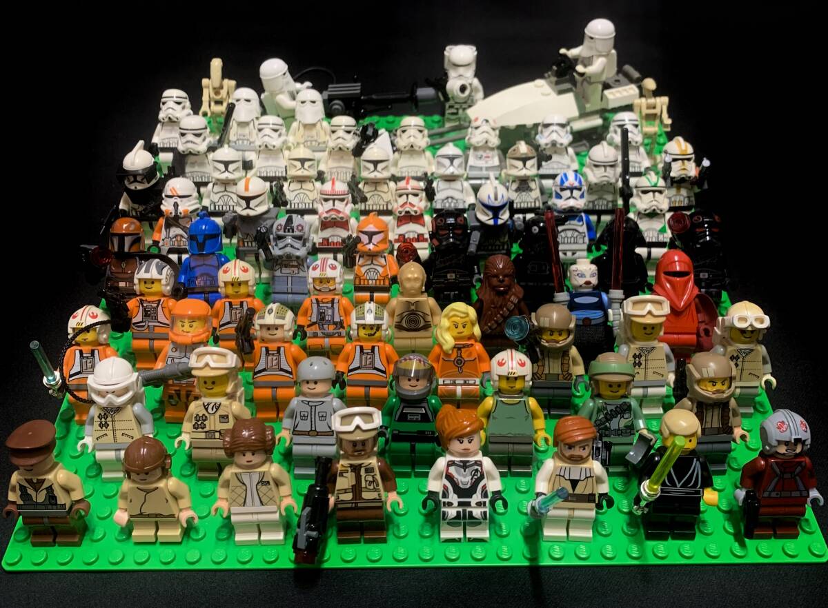 正規品 レゴ (LEGO) スターウォーズ 68体 豪華セット ミニフィグ 正規品 レゴ (LEGO) スターウォーズ 68体 豪華セット ミニフィグ