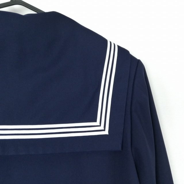 1円 セーラー服 スカート スカーフ 上下3点セット 冬物 白3本線 1円 セーラー服 スカート スカーフ 上下3点セット 冬物 白3本線