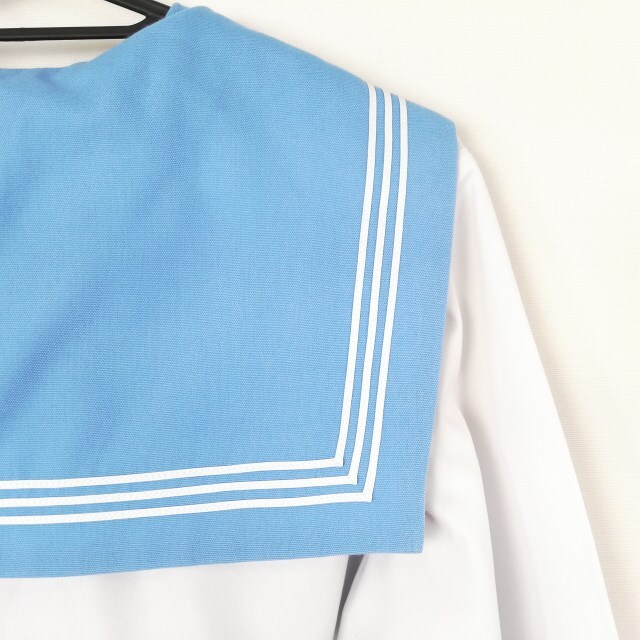 1円 セーラー服 スカート スカーフ 上下3点セット 中間服 白3 1円 セーラー服 スカート スカーフ 上下3点セット 中間服 白3