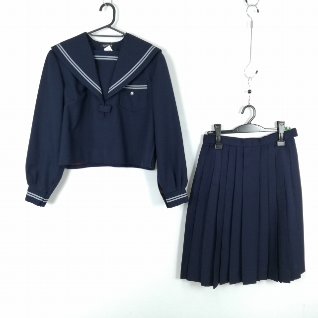 1円 セーラー服 スカート 上下2点セット 大きいサイズ 冬物 1円 セーラー服 スカート 上下2点セット 大きいサイズ 冬物