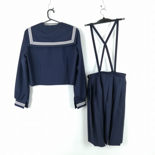 1円 セーラー服 スカート 上下2点セット 170AB 大きいサイズ 1円 セーラー服 スカート 上下2点セット 170AB 大きいサイズ