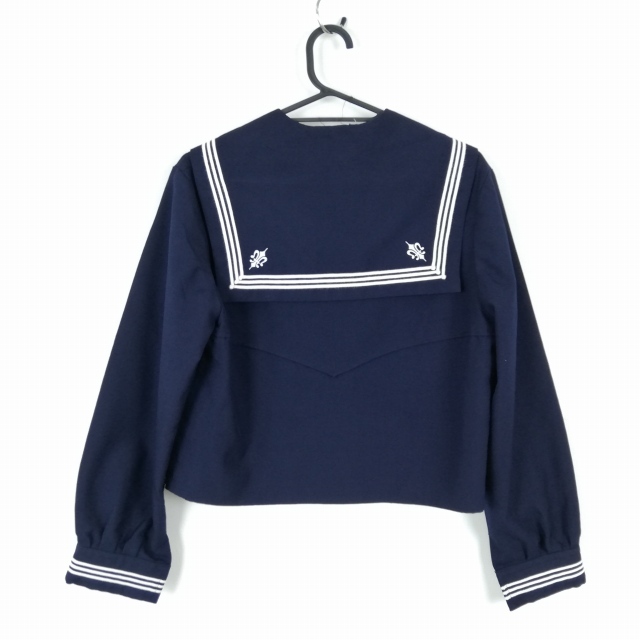 1円 セーラー服 ネクタイ 上着 冬物 白3本線 女子 学生服 白百合 1円 セーラー服 ネクタイ 上着 冬物 白3本線 女子 学生服 白百合